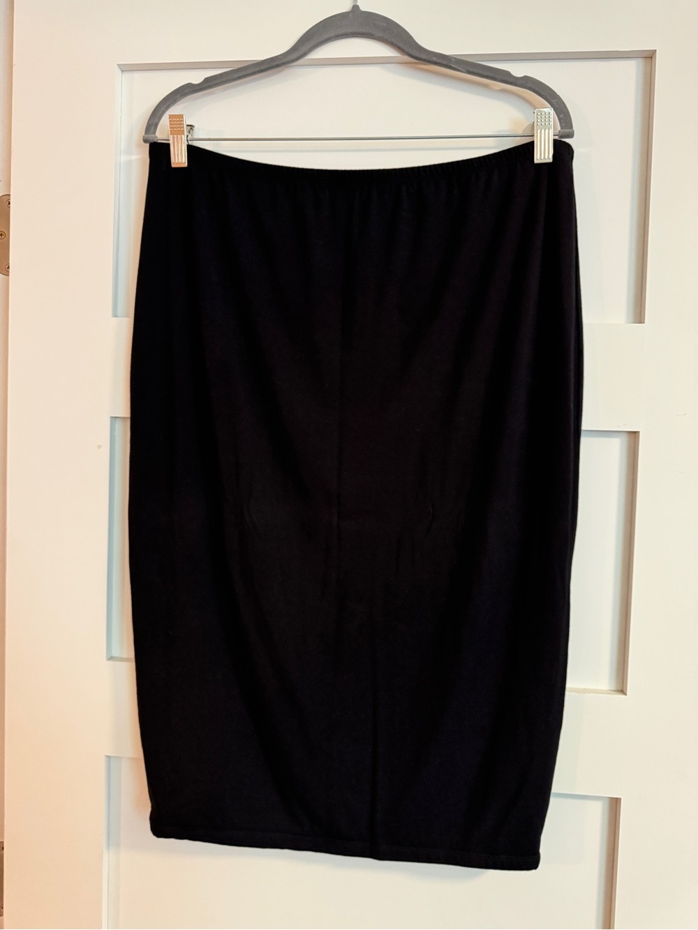 Storq Maternity Black Midi Pencil Skirt - Picture 3 of 3